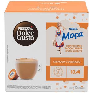 Cápsula de Café Cappuccino Doce de Leite Dolce Gusto & Nescafé 170g com 10 Unidades