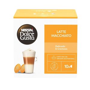 Cápsula de Café Latte Macchiato Dolce Gusto & Nescafé 112,5g com 10 Unidades