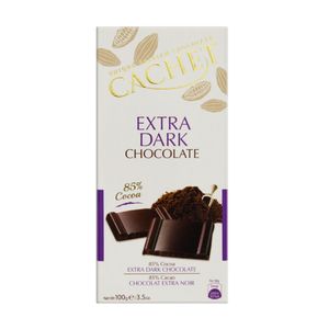 Chocolate Belga Cacau 85% Cachet 100g
