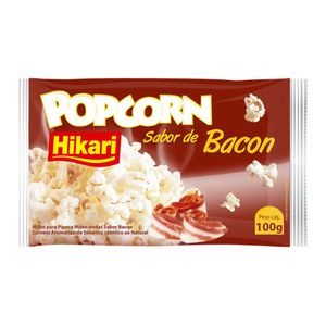 Pipoca Microondas Bacon 100g