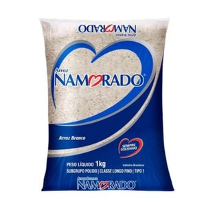Arroz Polido Longo Fino Tipo 1 Namorado 1kg