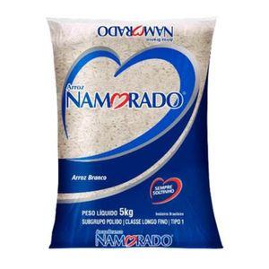 Arroz Polido Longo Fino Tipo 1 Namorado 5kg
