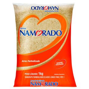 Arroz Parbolizado Longo Fino Tipo 1 Namorado 1kg