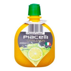 Suco Concentrado de Limão Siciliano Piacelli 200ml