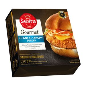 Hambúrguer de Frango Crispy Burger Seara Gourmet 320g