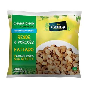 Champignon de Paris Congelado e Fatiado D'aucy 300g