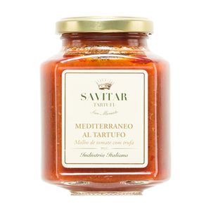 Molho Mediterrâneo Trufa Negra Savitar 300g