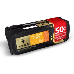 Kit Biscoito de Arrroz com Queijo Kalassi 100g