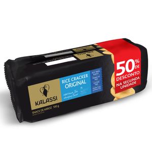 Kit Biscoito de Arrroz Original Kalassi 100g