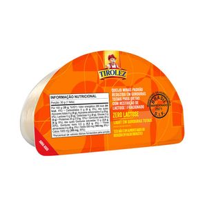 Queijo Minas Padrão Zero Lactose Light Tirolez Kg
