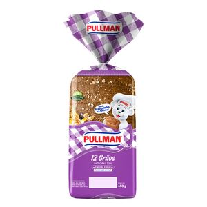 Pão de Forma Integral 12 Grãos Pullman 450g