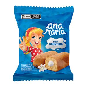 Bolo de Baunilha Ana Maria 70g