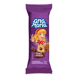 Bolo Gotas de Chocolate Ana Maria 35g