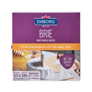 Queijo Importado Brie Emborg 125g