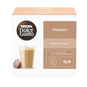 Cápsula de Café Pingado Dolce Gusto & Nescafé 140g com 10 Unidades