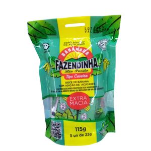 Bananada Sem Adição de Açúcar Fazendinha 115g