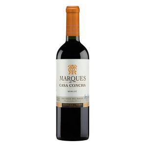 Vinho Chileno Tinto Seco Marques de Casa Concha Merlot Valle del Maule 750ml