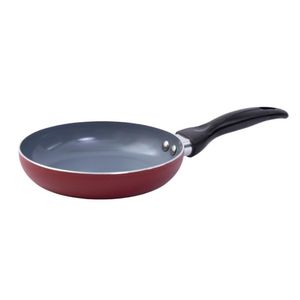 Frigideira Antiaderente Cor Vermelha Oikos 20cm