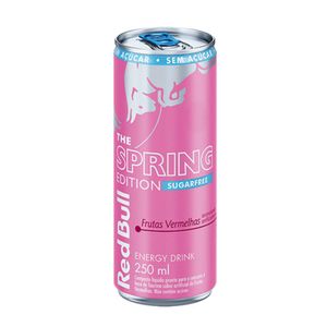 Energético Frutas Vermelha Sem Açúcar RedBull Spring 250ml