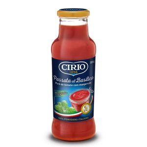 Molho Passata Basilico Cirio 700g