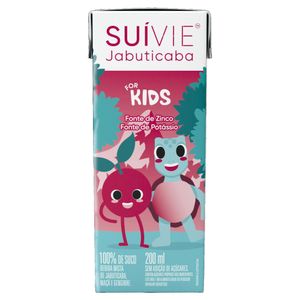 Suco de Jabuticaba Sem Adição de Açúcar Suívie 200ml