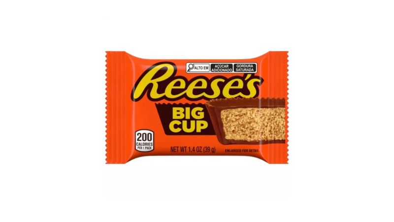 Chocolate ao Leite e Amendoim 1 Big Cup Reeses 39g |Mambo