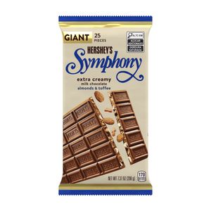 Chocolate ao Leite Amêndoas e Caramelo Symphony Hersheys 208g
