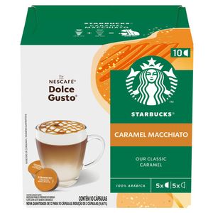 Cápsula de Café Caramel Macchiato Starbucks 106,5g com 10 Unidades