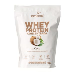Whey Protein Concentrada Coco Emana 450g