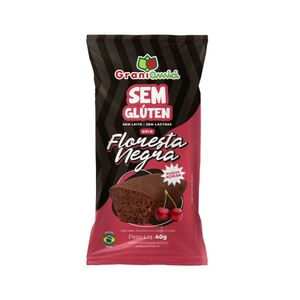 Minibolo Floresta Negra Sem Adição Açúcar Grani Amici 40g