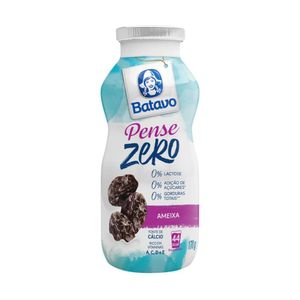 Iogurte de Ameixa Sem Adição de Açúcar Batavo Pense Zero 170g