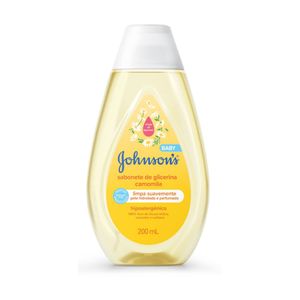 Sabonete Líquido de Glicerina Camomila Johnsons Baby 200ml