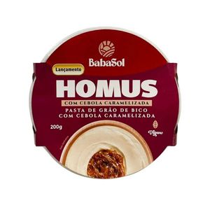 Homus com Cebola Caramelizada Babasol 200g