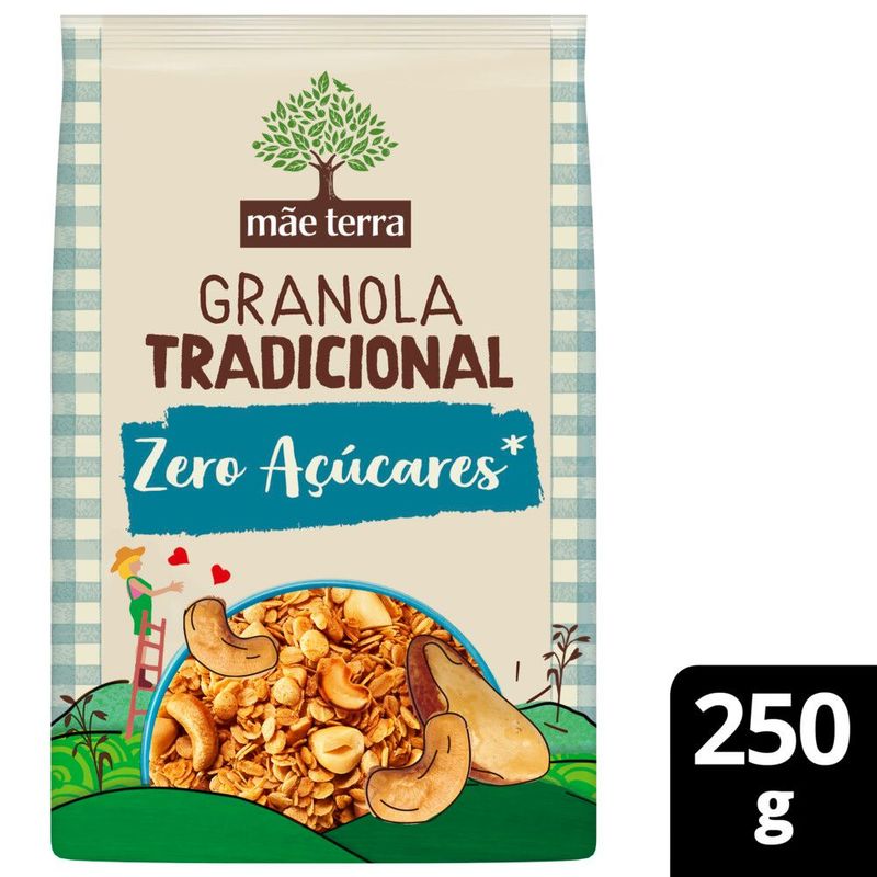 272273Granola-Tradicional-Zero-Acucar-Mae-Terra-250g