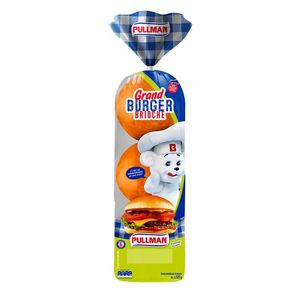 Pão de Hambúrguer Brioche Pullman 520g