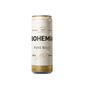 Cerveja Puro Malte Bohemia Lata 350ml