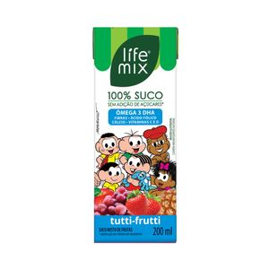Suco Kids de Tutti Frutti Life Mix 200ml