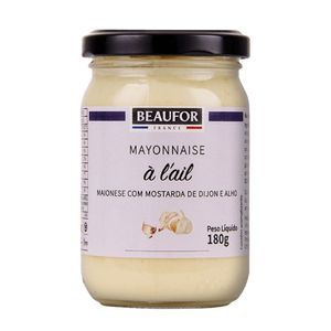 Maionese com Mostarda Dijon e Alho Beaufor 180g