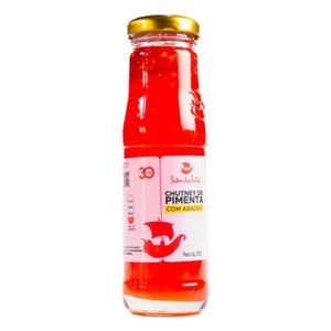 Chutney de Pimenta com Abacaxi Sabor das Índias 210g