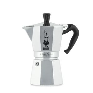 Cafeteira Italiana Moka Alumínio Serve até 6 Xícaras Bialetti
