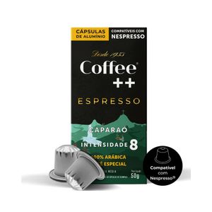 Cápsula de Café Caparaó Coffee++ 50g com 10 Unidades