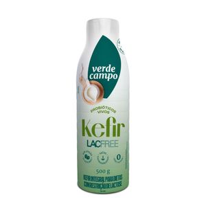 Iogurte Tradicional Kefir Lacfree Verde Campo 500g