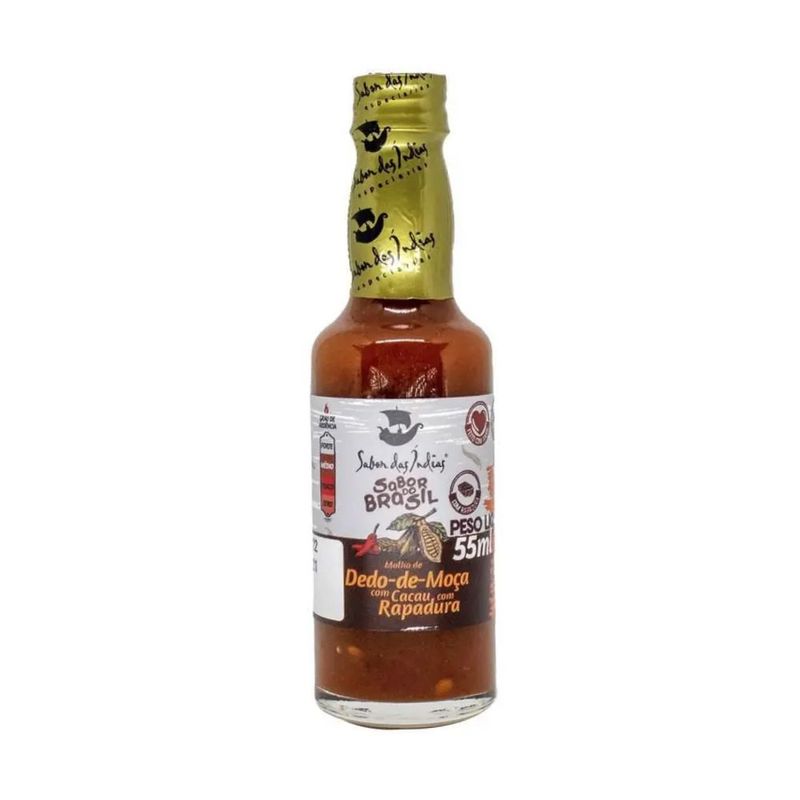 281581-Molho-de-Pimenta-com-Cacau-e-Rapadura-Sabor-das-Indias-55ml