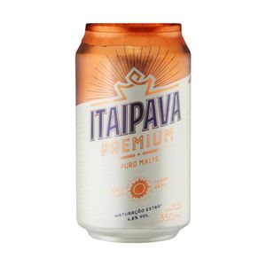Cerveja Nacional Premium Itaipava Lata 350ml