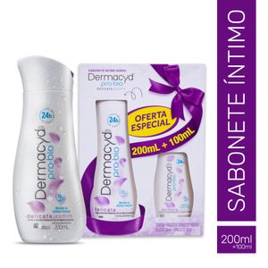 Kit Sabonete Líquido Íntimo Delicata Dermacyd