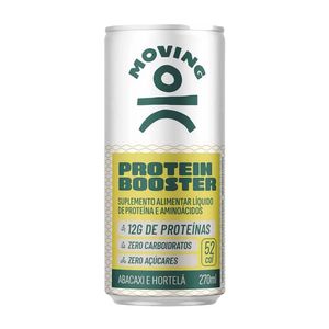 Suplemento Líquido Proteico de Abacaxi e Hortelã Protein Booster Moving Lata 270ml