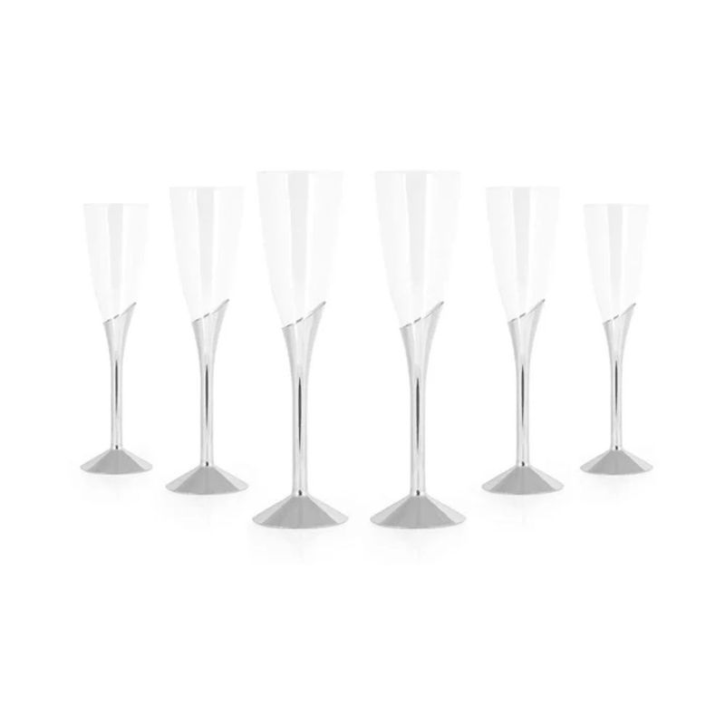 263326-Taca-para-Champanhe-Base-Prata-Silver-Plastic-150ml-6-Unidades