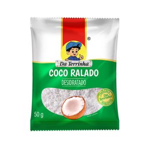 Coco Ralado Desidratado Da Terrinha 50g