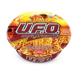 Macarrão Instantâneo Yakissoba Curry Indiano UFO Nissin 96g