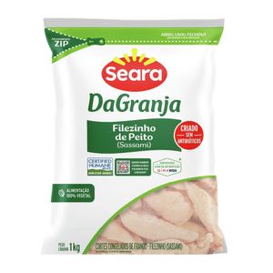 Filezinho de Peito Sassami Seara DaGranja IQF 1kg